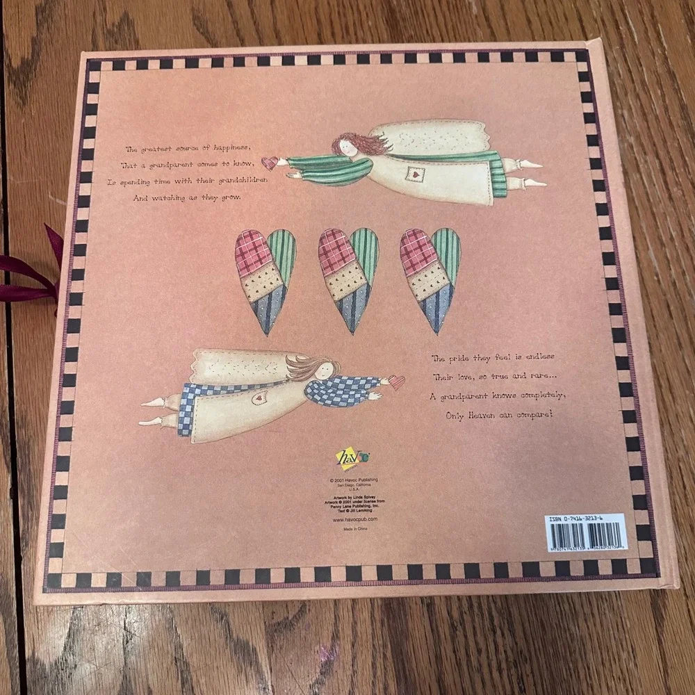 Havoc Publishing Grandchildren Memory Book Linda Spivey Scrapbook Folk Art